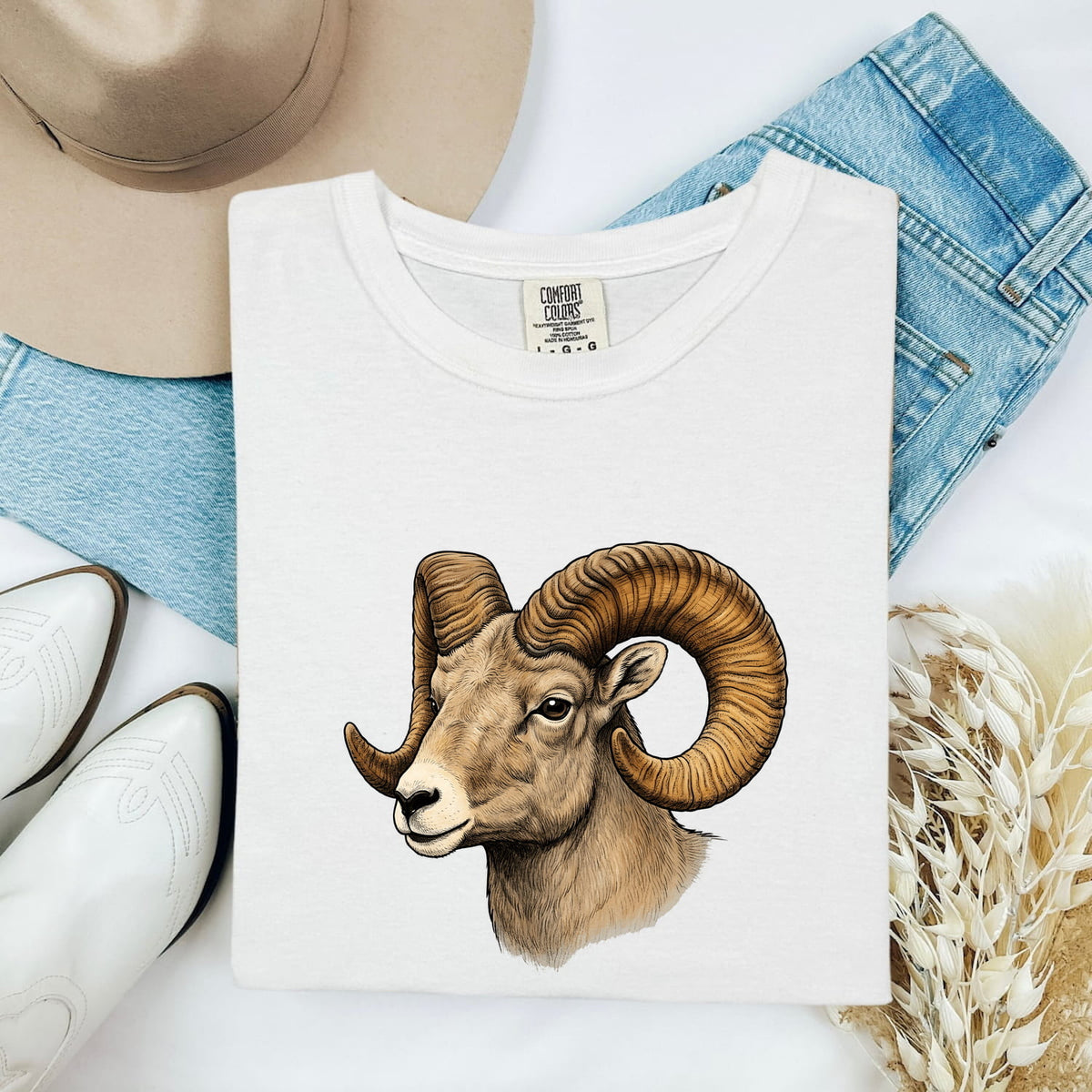 Ram Shirt – Bighorn Sheep Wildlife Graphic Tee
