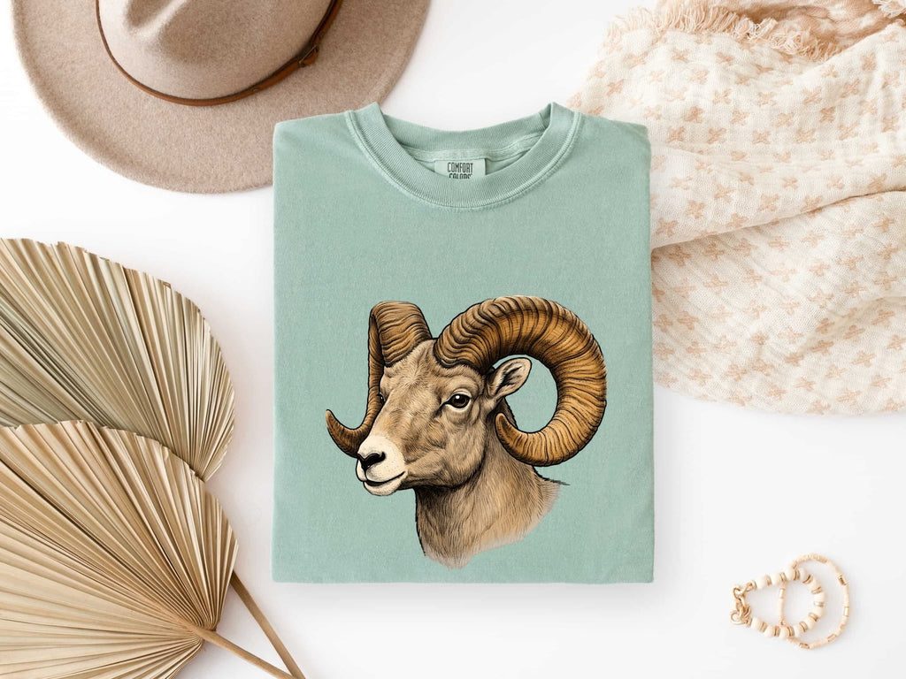 Ram Shirt – Bighorn Sheep Wildlife Graphic Tee