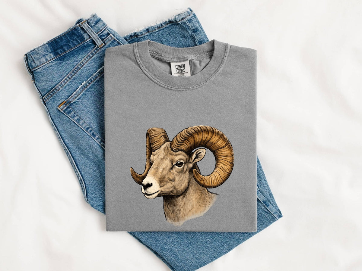 Ram Shirt – Bighorn Sheep Wildlife Graphic Tee