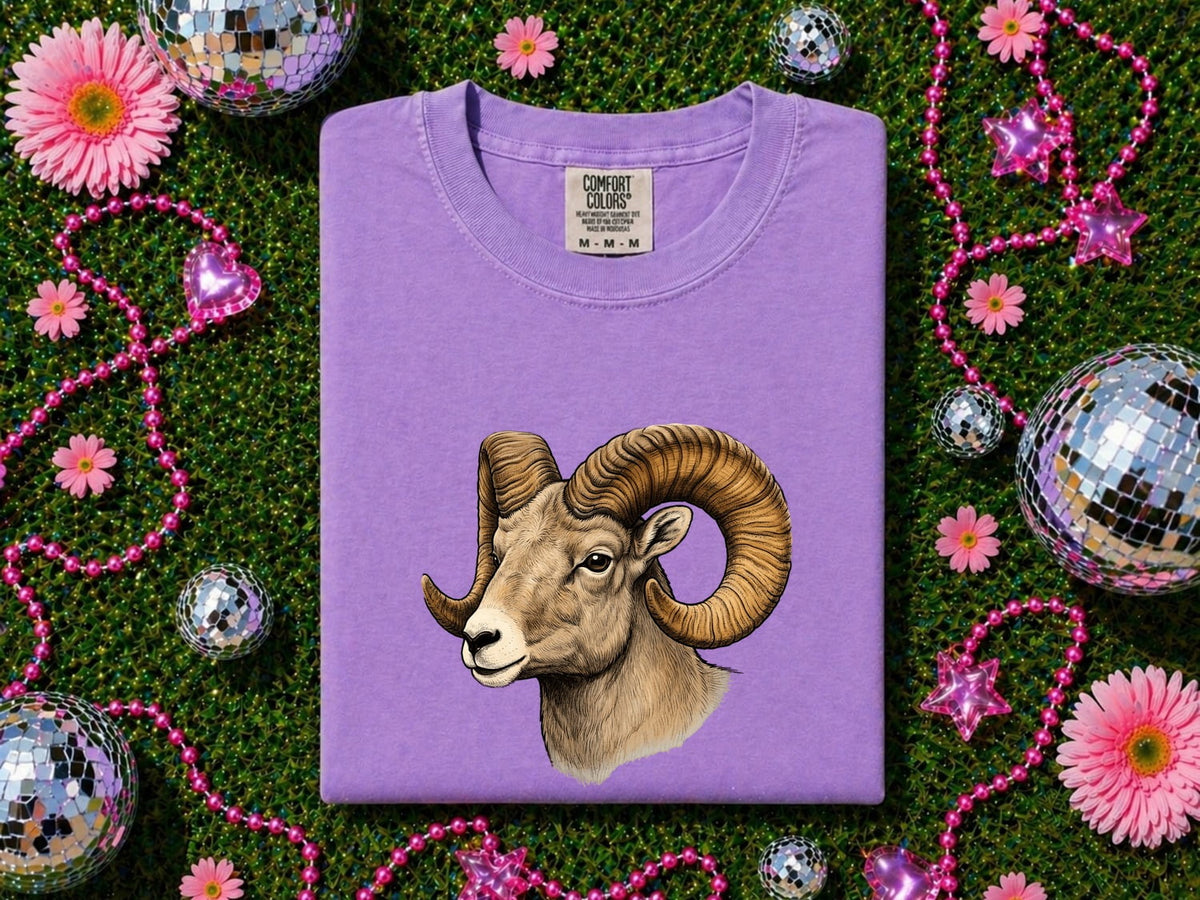 Ram Shirt – Bighorn Sheep Wildlife Graphic Tee