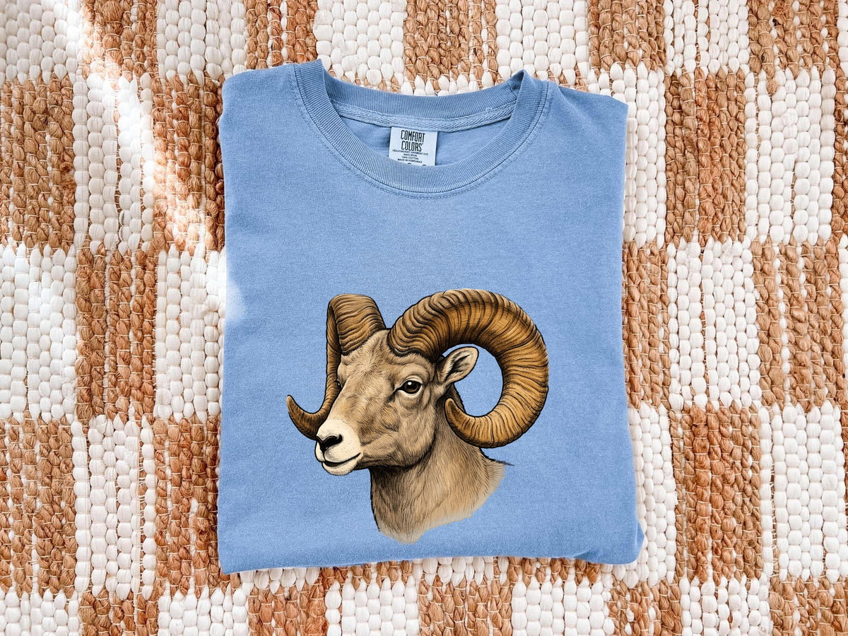 Ram Shirt – Bighorn Sheep Wildlife Graphic Tee