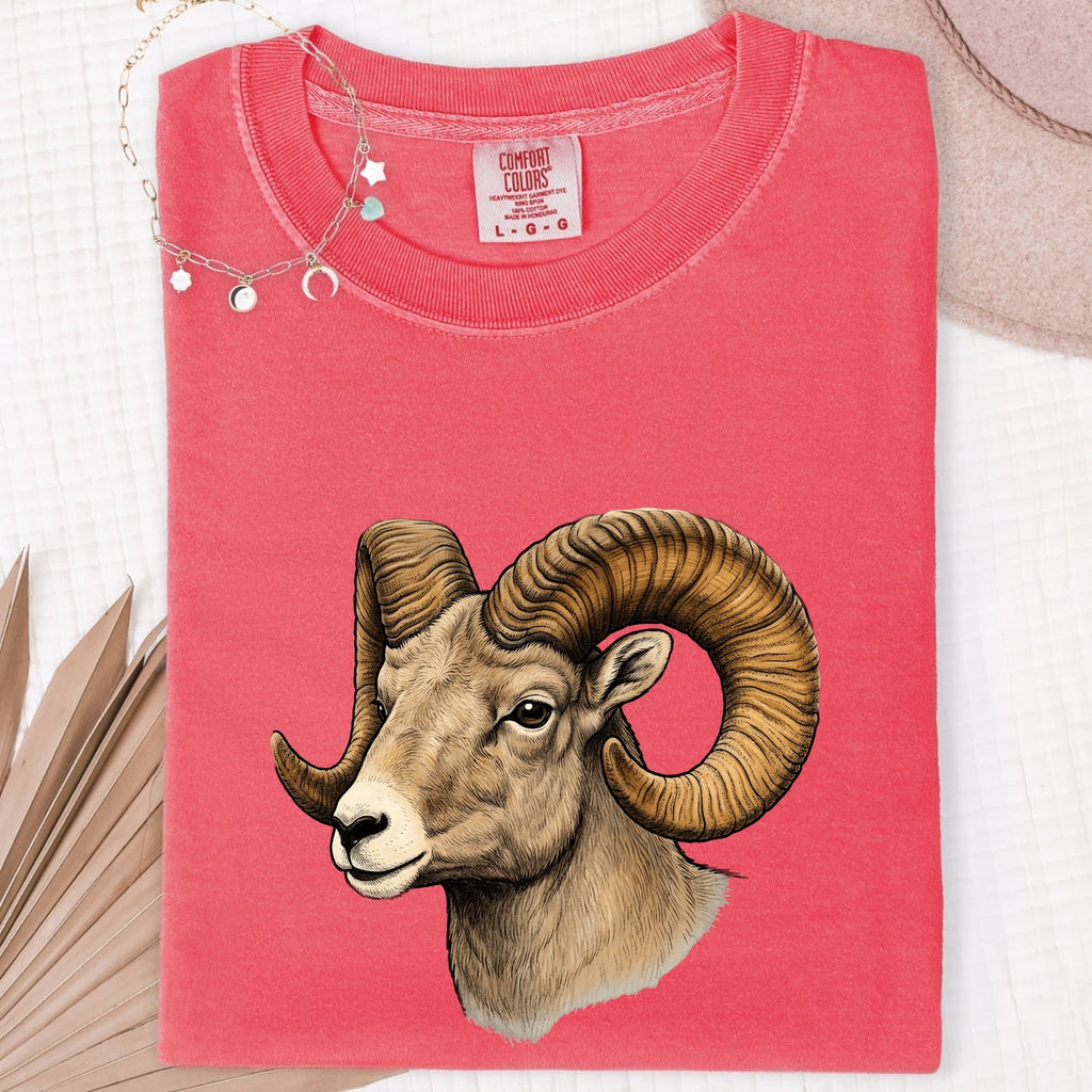 Ram Shirt – Bighorn Sheep Wildlife Graphic Tee