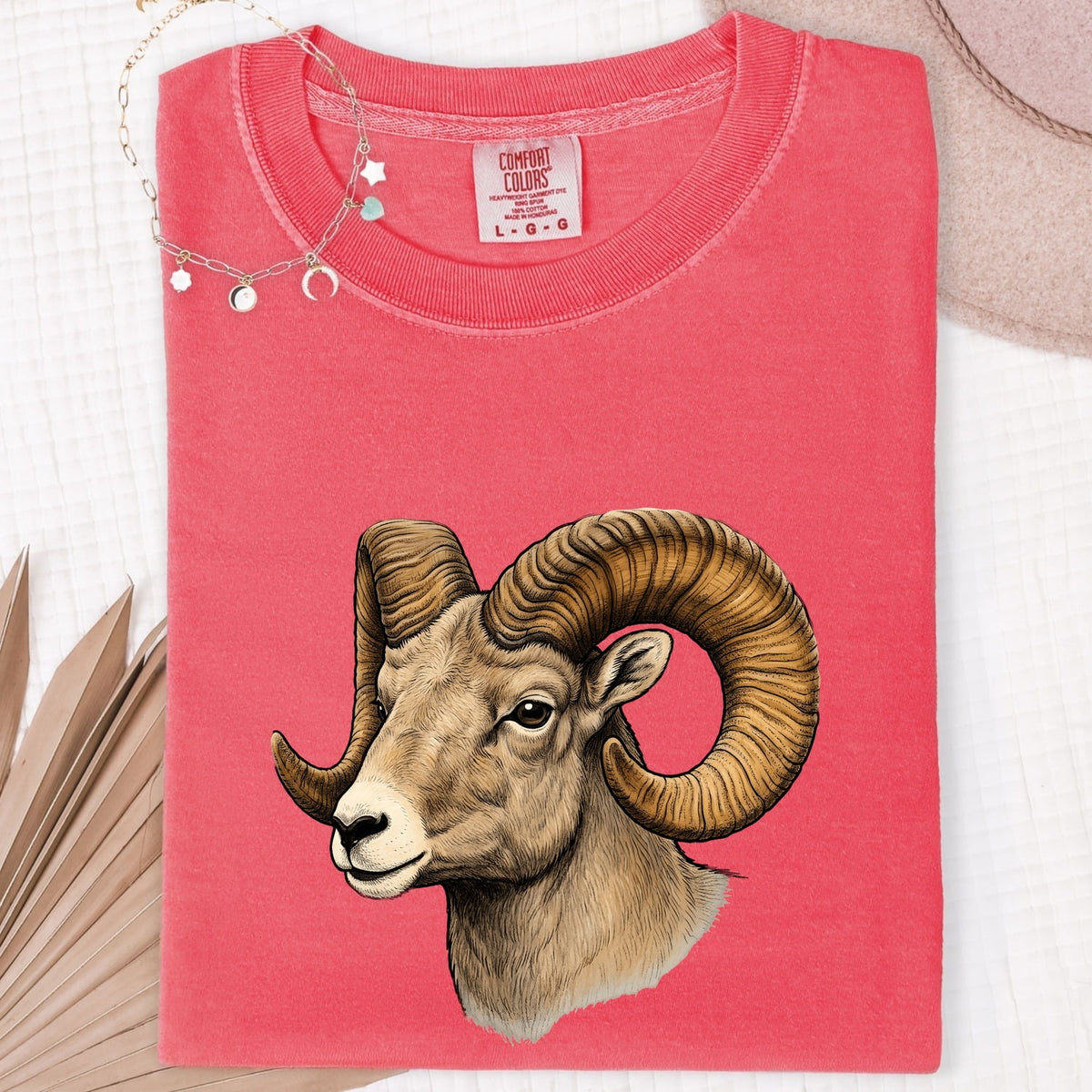 Ram Shirt – Bighorn Sheep Wildlife Graphic Tee