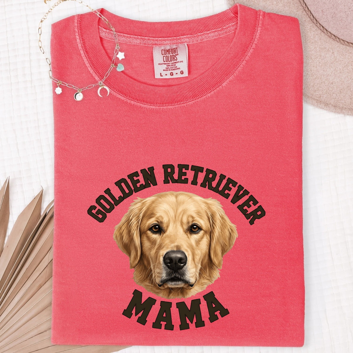 Golden Retriever Mama Shirt – Dog Mom Graphic Tee
