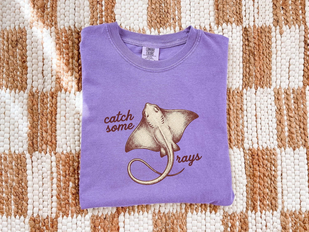 Manta Ray Shirt – Vintage Ocean Graphic Tee