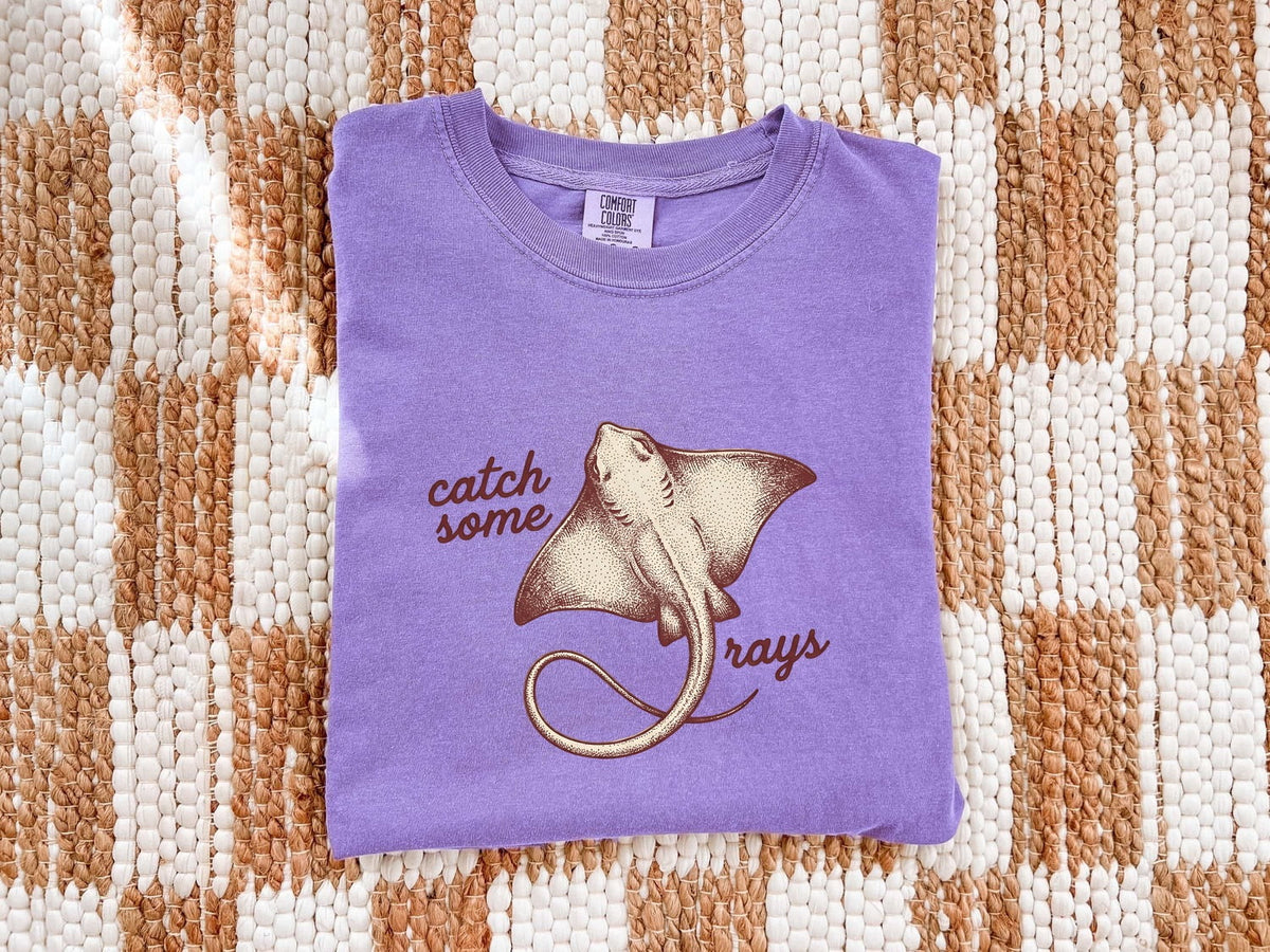 Manta Ray Shirt – Vintage Ocean Graphic Tee