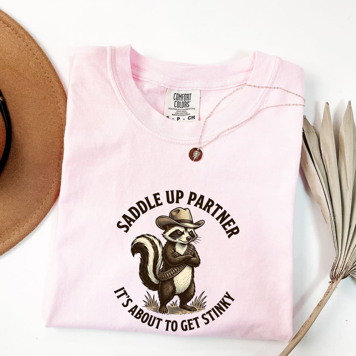 Funny Cowboy Skunk Shirt