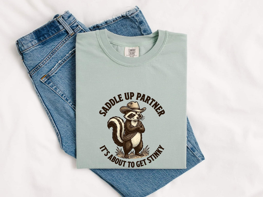 Funny Cowboy Skunk Shirt