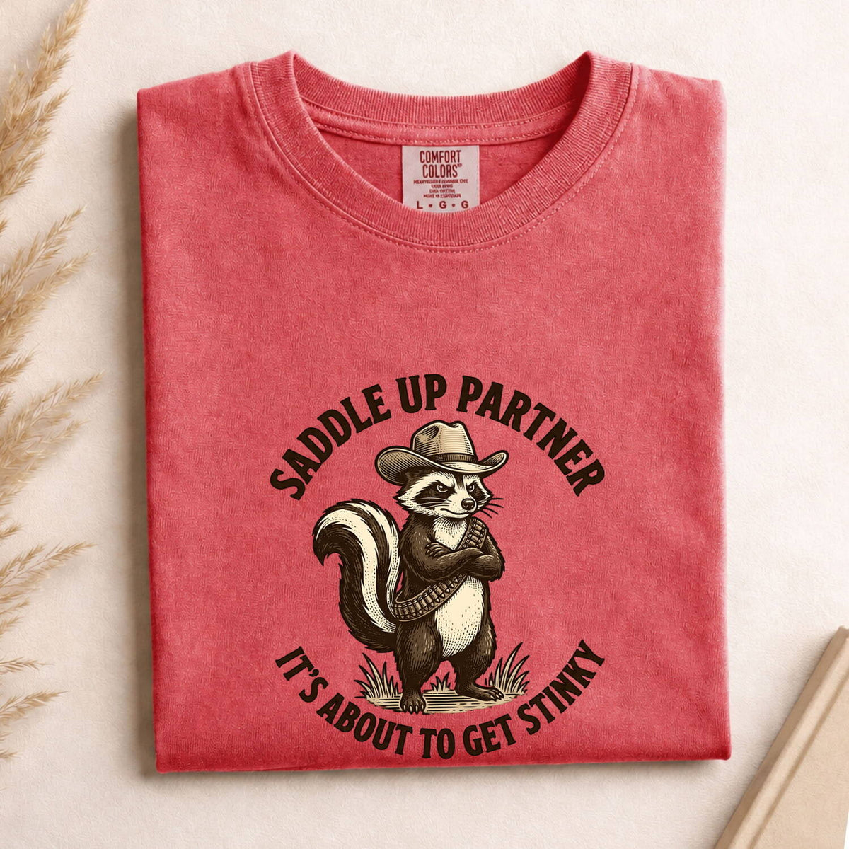 Funny Cowboy Skunk Shirt