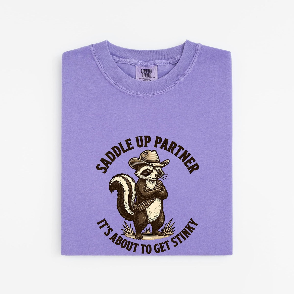 Funny Cowboy Skunk Shirt