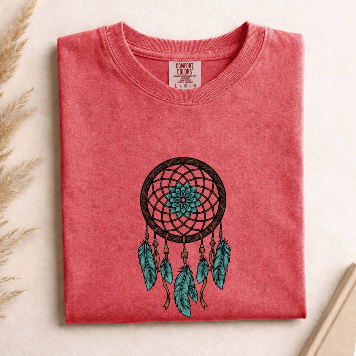 Dreamcatcher Shirt – Boho Feather Graphic Tee