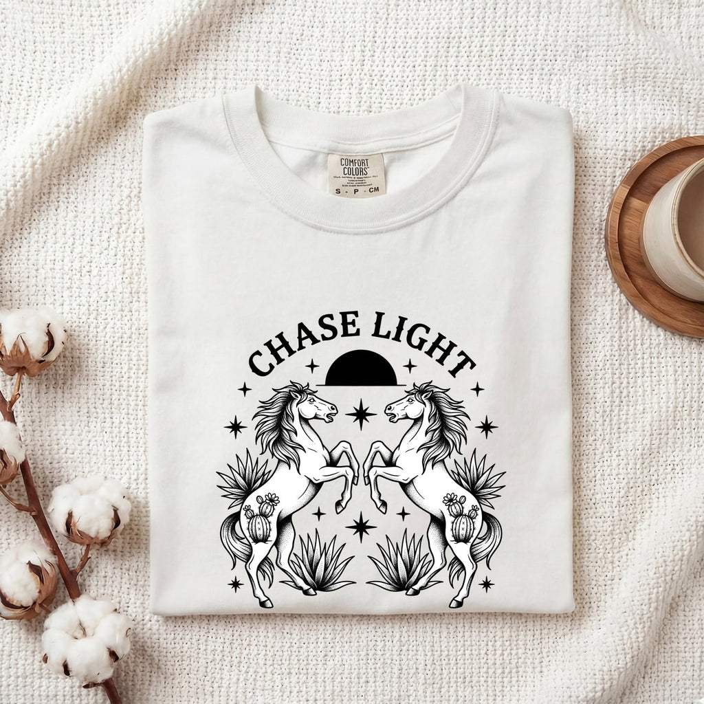 Chase Light Horse Shirt – Western Cowgirl Graphic Tee
