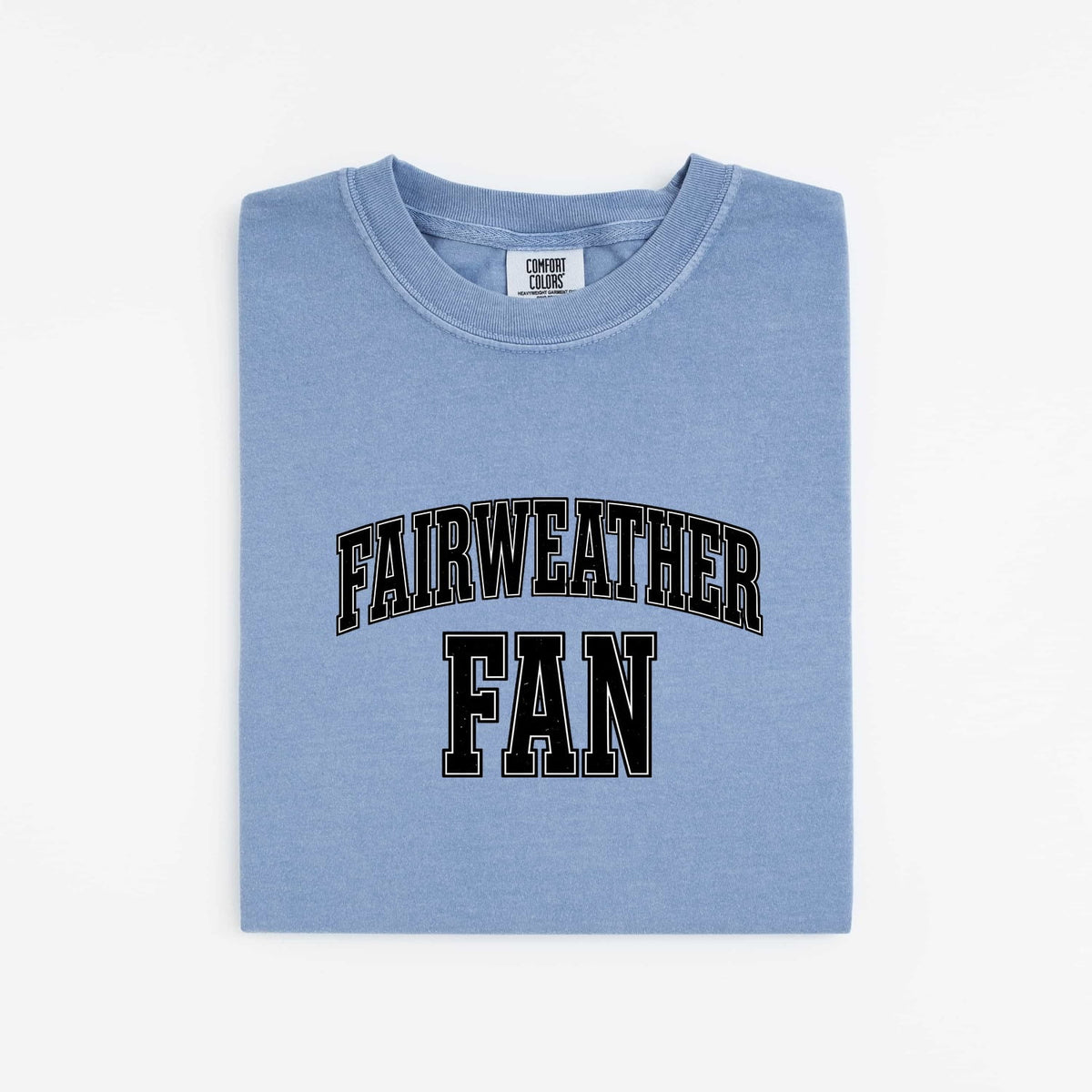Fairweather Fan T-Shirt – Funny Sports Humor Tee
