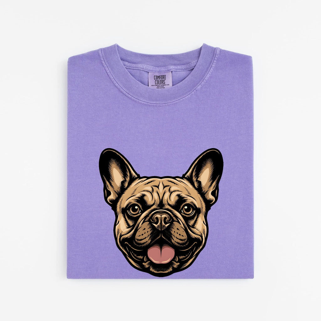 French Bulldog Portrait T-Shirt – Cute Frenchie Lover Tee