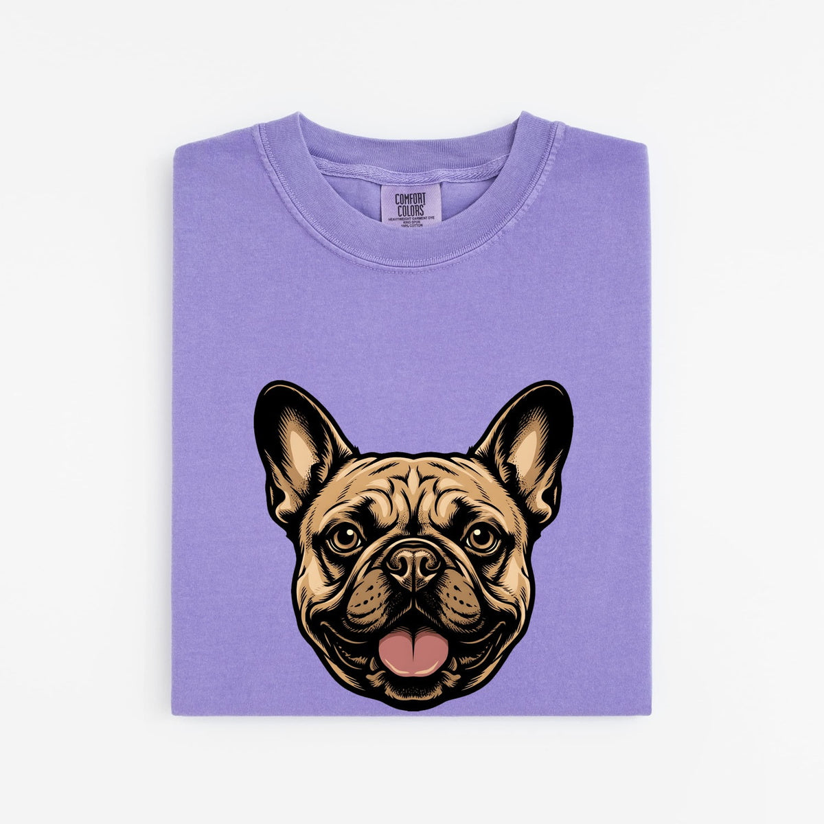 French Bulldog Portrait T-Shirt – Cute Frenchie Lover Tee