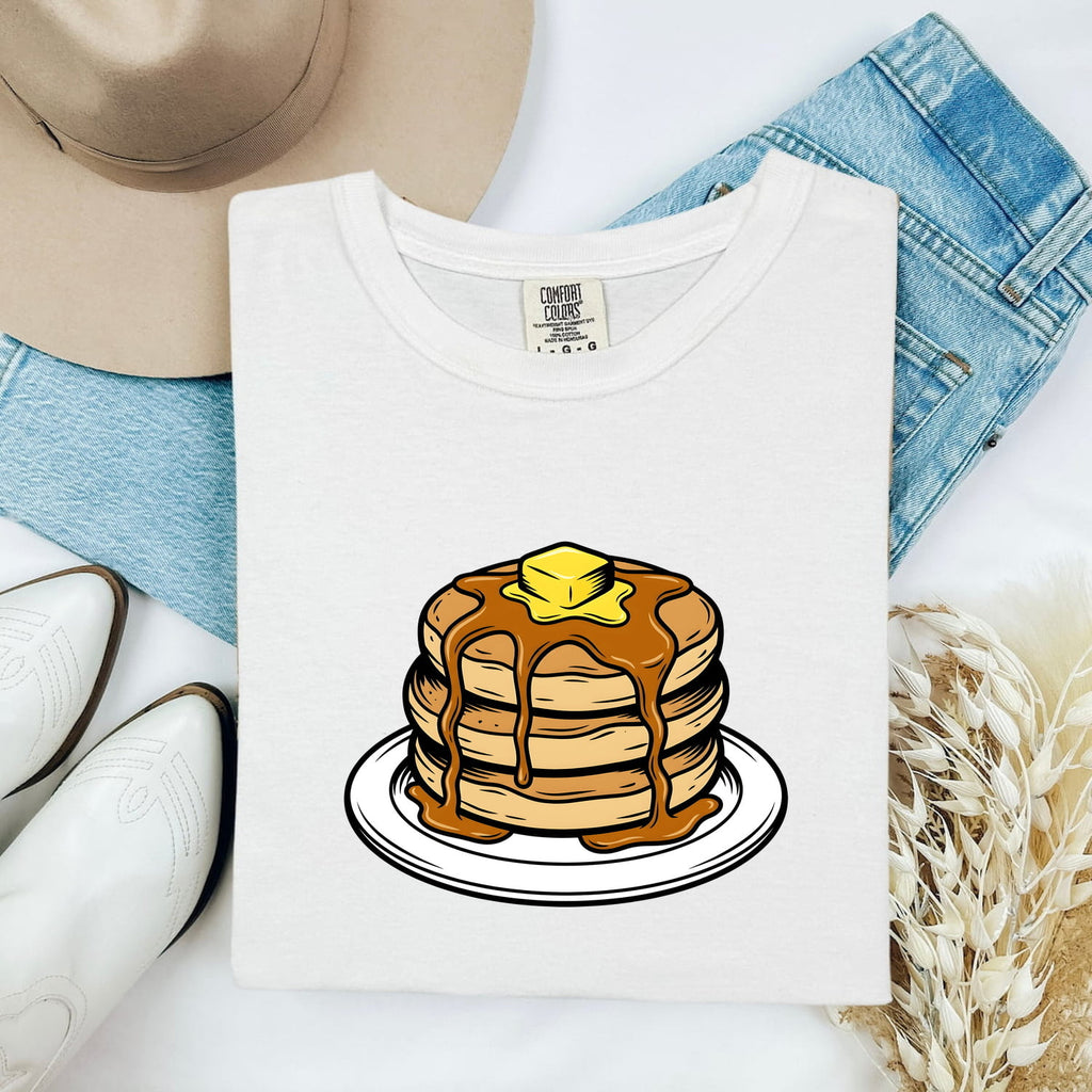 Pancake Stack T-Shirt – Cute Breakfast & Brunch Lover Tee