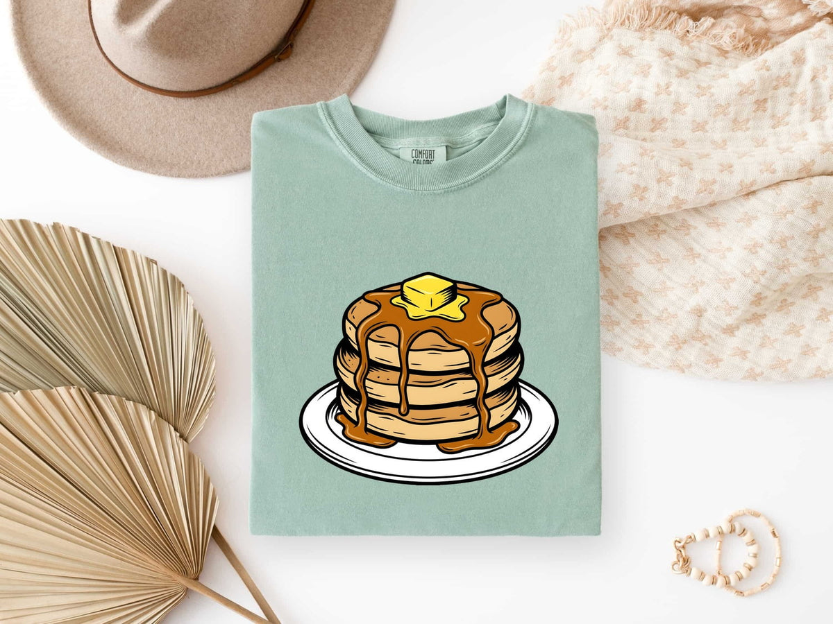 Pancake Stack T-Shirt – Cute Breakfast & Brunch Lover Tee
