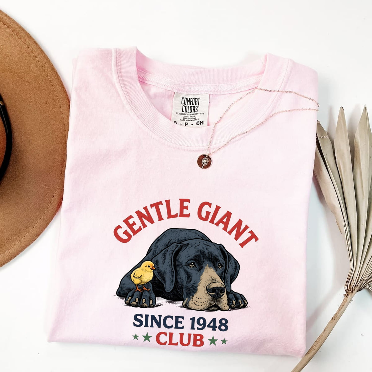 Great Dane Gentle Giant Club Shirt – Vintage Dog Tee