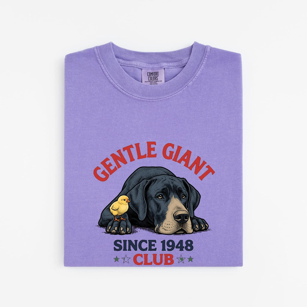 Great Dane Gentle Giant Club Shirt – Vintage Dog Tee