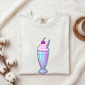 Retro Milkshake Shirt – Cute Pastel Dessert Graphic Tee