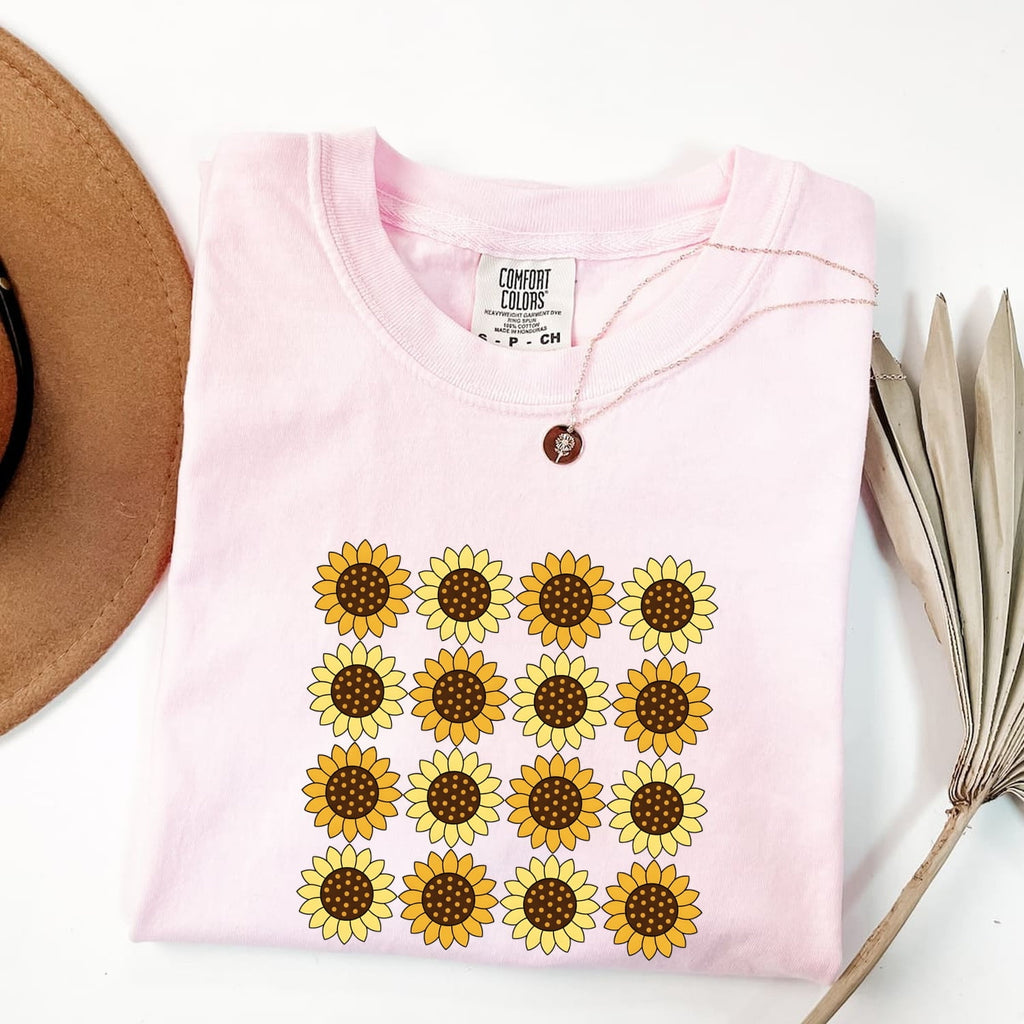Retro Sunflower Shirt – Vintage Floral Graphic Tee
