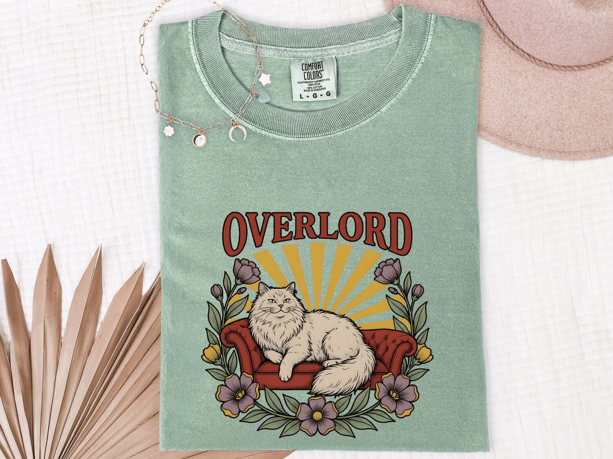 Funny Cat Overlord Shirt – Royal Cat Graphic Tee