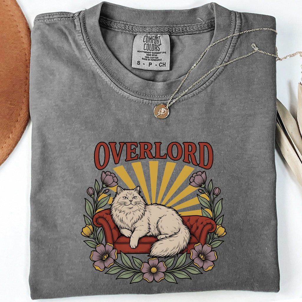 Funny Cat Overlord Shirt – Royal Cat Graphic Tee