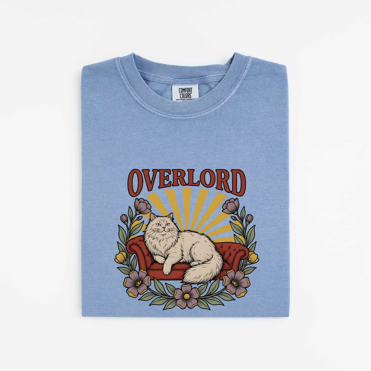 Funny Cat Overlord Shirt – Royal Cat Graphic Tee