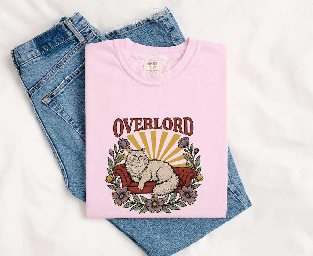 Funny Cat Overlord Shirt – Royal Cat Graphic Tee