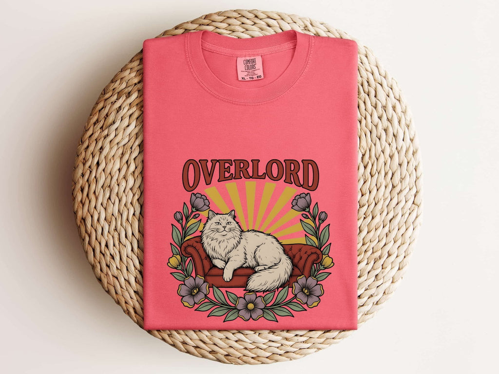 Funny Cat Overlord Shirt – Royal Cat Graphic Tee
