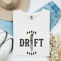 DRIFT Outdoor Adventure Shirt – Vintage Pocketknife & Pine Tree Graphic Tee