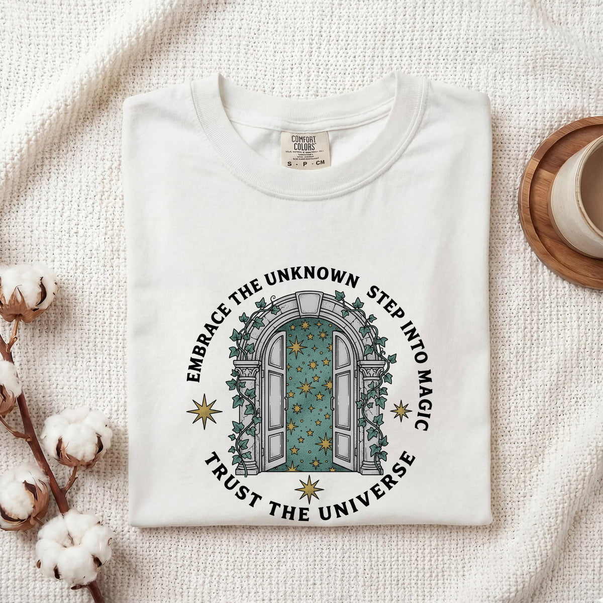 Mystical Door Shirt, Embrace the Unknown Graphic Tee