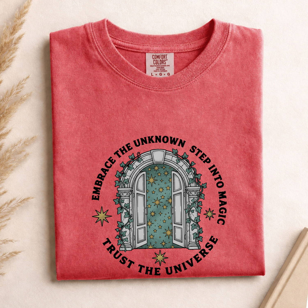 Mystical Door Shirt, Embrace the Unknown Graphic Tee