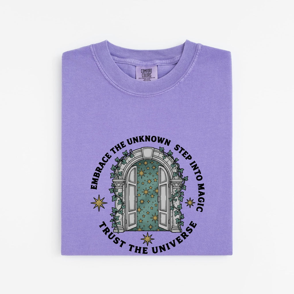 Mystical Door Shirt, Embrace the Unknown Graphic Tee