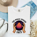 Funny Crystal Ball Shirt, Try Again Never Graphic Tee