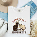Perfectly Imperfect Shirt, Cute Cat & Possum Graphic Tee
